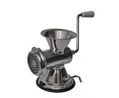 Moha 15006 Hachoir à Viande, INOX/PVC/ABS, Argent, 17 x 15 x 21 cm