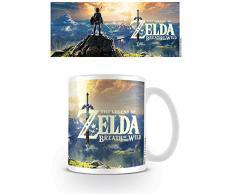 The Legend Of Zelda: Breath Of The Wild MG24519 (Sunset) Mug, Céramique, Multicolore, 11oz/315ml