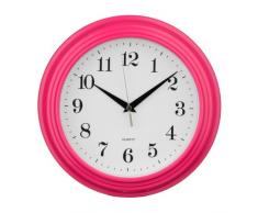 Premier Housewares 2200698 Horloge Murale Fuchsia