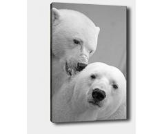 Bonamaison Peinture sur toile, multicolore, 50 x 70 cm - Conçu et fabriqué en Turquie