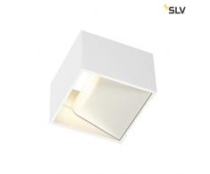 Applique murale - Carrée - A Led - 5 W - 3000K - SLV Logs In - IP20 - Blanc