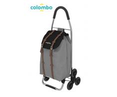 Colombo Chariot de Courses en Aluminium à 3 Roues, Gris, Universel
