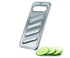 Westmark 10062270 Coupe-concombres 3 Fois, Acier Inoxydable, Argent, 30 cm