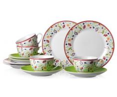 Ritzenhoff & Breker 002546 Doppio Shanti Service à café 12 pièces