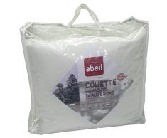 Abeil Couette des Monts dAuvergne Coton Confort du duvet Blanc 140 x 200 cm