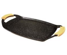 Baumalu 384131 Plancha Fonte dAluminium 48.5 x 28.5 x 3.7 cm