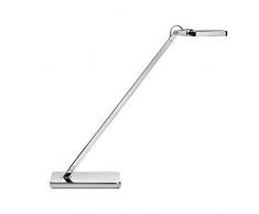 Flos KELVIN Mini Lampe de Table et Socle Aluminium 4 W Chrome 120 x 60 x 300 mm