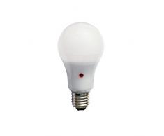 F-Bright Ampoule LED standard avec capteur crÃ©pusculaire E27, 12 W, blanc, 12,5 x 6,5 cm
