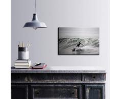 Bonamaison DÃ©coration Murale Impression sur Toile, Dimensions: 60 x 40 Cm - ConÃ§u et fabriquÃ© en Turquie