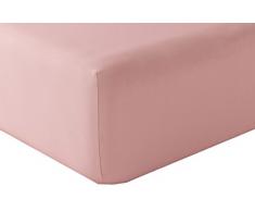Anne De Solène Drap housse Vexin O DE ROSE 140 x 190 cm