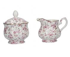 Creative Tops Sucrier et Pot à crème en Porcelaine