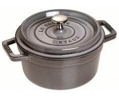 Staub 1102218 Cocotte Ronde Gris Graphite 22 cm