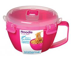 Sistema Micro-Ondes Bol de Nouilles, Couleurs Assorties, 15.6Â x 17.2Â x 9.7Â cm