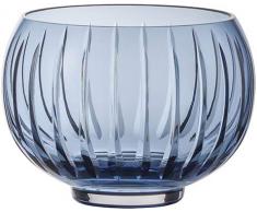 Zwiesel 1872 Signum Photophore en Verre soufflé à la Bouche Bleu 10 x 13,7 cm