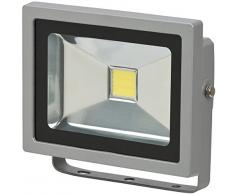 Brennenstuhl 1171250221 L CN 110 V2 Projecteur LED Chip, 20 W, Argent