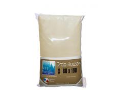 Nuit des Vosges Cotoval Drap Housse Coton Naturel 80 x 190 cm