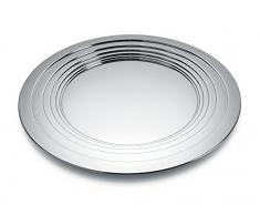 Alessi MDL03 Plateau/Centre de Table Acier Inoxydable Brillant