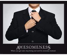 Empireposter - Motivation Awesomeness - Awesomeness - Suit - Taille Environ 50 x 40 cm - Mini Poster.