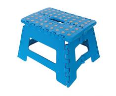 Silverline 968731 Marchepied pliant, Bleu