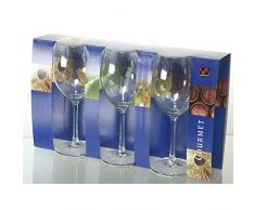 Royal Leerdam 1566034 3 verres à vin Gourmet cl34 décoration de table