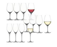 Spiegelau & Nachtmann - Authentis - Verres Ã vin et Carafe Ã dÃ©canter, GlÃ¤serset, 12er-Set