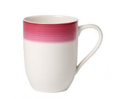 Villeroy & Boch Colourful Life Berry Fantasy Tasse Ã cafÃ©, 370 ml, Hauteur: 10,2 cm, Porcelaine Premium, Rose