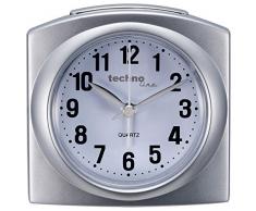 Technoline Geneva L Réveil à quartz Argent (Import Allemagne)