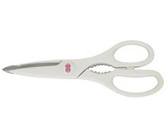 CUYDESA Ciseaux de Cuisine avec Casse Noix, Voir Description, Blanc, 22Â x 7,8Â x 1,3Â cm