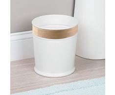 Interdesign 90180EU Poubelle Bois Marron 20,54 x 20,54 x 22,86 cm