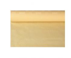 Papstar 18587 Nappe en Papier en Rouleau Crème 8 x 1,2 m