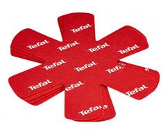 Tefal K2203004 Set de 4 intercalaires Protecteurs de PoÃªle Rouge ustensile de cuisine