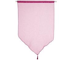 Lovely Casa RA11697015 MONNA Paire de brise bise Polyester Noir 90 x 60