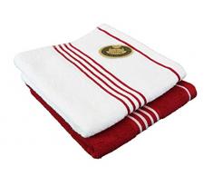 Gözze 140-33-A4 Serviettes de Toilette Rouge