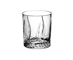 Lot de aljulia 5783Â en Cristal Verre Ã Whisky en Lot de 6, 280Â ML