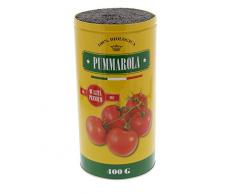 Pradel Excellence KW03 Bloc Rond pour Couteaux de Cuisine Tout Type de Lame en Fer, Acier, Jaune, 10,8 x 10,8 x 23 cm