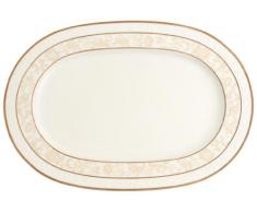 Villeroy & Boch 1043902940 Plat ovale Ivoire 41 cm