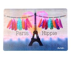 Fox Trot IPPI6550 s. de Table PP Hippie, Plastique, Paris, 44 x 25,5 x 0,2 cm