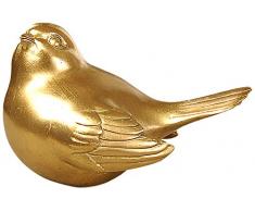 Arte Dal Mondo Sculpture Classique en Bronze patinÃ© Moineau, 5 x 5 x 8 cm