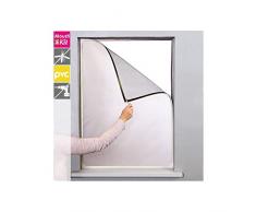 MOUSTIKIT P/CFMB Moustiquaire Cadre MagnÃ©tique, PVC, Blanc, 100 x 1 x 120 cm
