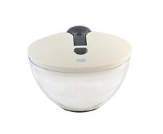 Lurch 10227 Essoreuse à Salade avec Levier de Pompe Gris/Blanc, Plastique, 20 x 15 x 10 cm