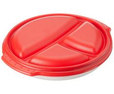 AmazonBasics Assiette Ã compartiments pour micro-ondes