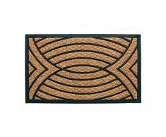 Coco&Coir® Paillasson en fibre de coco | 100 % Fibre de Coco Naturelle avec endos en PVC | Tapis Coco Premium | Paillasson très Absorbant | Tapis dEntrée, Exterieur et Intérieur