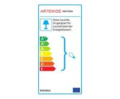 Artemide Tolomeo Lampe de Sol Inclinée Satin