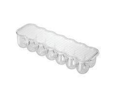 InterDesign Fridge/Freeze Binz boite à Åufs, rangement pour Åufs empilable en plastique pour 14 Åufs, transparent