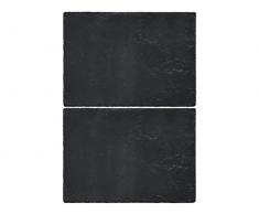 Creative Tops Lot de 2 Sets de Table de Haute qualitÃ© 100% en Ardoise Multicolore