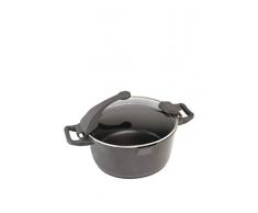 Berghoff en Aluminium 16 cm Virgo foncé Couvert cocotte, Noir