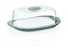 Guzzini, Cloche à Fromage: Plateau, Planche à Découper Et Cloche, 32 x 20,8 x h10 cm