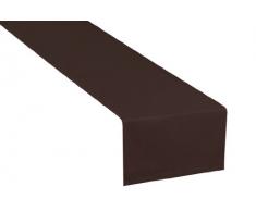 Tom Tailor 575421 T-Dove Chemin de Table Coton Marron 50 x 150 cm