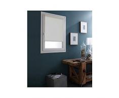 MADECOSTORE Store Enrouleur Occultant Easy Roll Tissu Uni Beige - L90 x H170cm - Sans perÃ§age