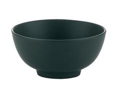 kela 67450 Coupelle à Fondue Chalet 12x5,5cm en céramique Noir, 12 x 5,5 x 3 cm